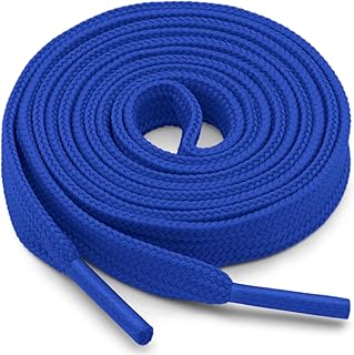 YJRVFINE Flat Athletic Shoelaces Thick Shoe Laces Strings for Sneakers[1 Pair]