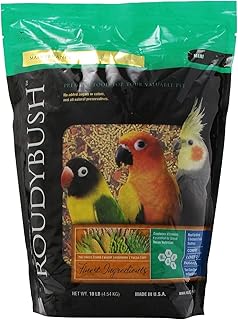 RoudyBush California Blend Bird Food, Mini, 10-Pound (210MICB), B113