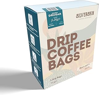 Silverskin Coffee Roasters Drip Coffee Bags - Uganda Drugar - 5 Bags