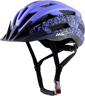 Adult Road Bike Helmet, Men Women Adjustable Mountain Bicycle Helmet with Detachable Visor, 2 Sizes for Youth, Kids, Adult