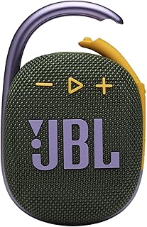 JBL كليب 4، اخضر - مكبر صوت بلوتوث 5.1 محمول - حتى 10 ساعات من التشغيل - مقاوم للماء والغبار - يتضمن مكبر صوت بخاصية الغاء الضوضاء والصدى