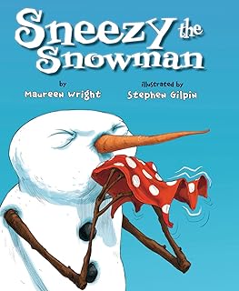 Two Lions Sneezy the Snowman