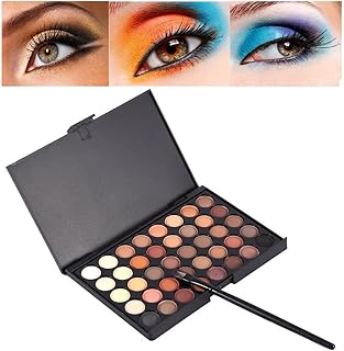 Eyeshadow Palette, 40 Colors Matte and Shimmer Eye Shadow Cream Makeup Set with Cosmetic Brush(#1)