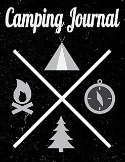 Camping Journal: Perfect camping trip planner for camping trips & family vacations - 8.5x11