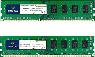 مجموعة ترقية ذاكرة RAM بسعة 16GB (4×8GB)من النوع CL.11 DDR3/ 1600MHz وتردد 1600 MHz (PC3-1600)، موديل PC3-12800 / 12800U-240، غير مدعومة بذاكرة مؤقتة ECC و1.35/1.5 فولت 2Rx8 2Rx8 ثنائي ،240 UDIMM