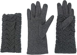 Dahlia Touchscreen Gloves for Women - Fleece Lined & Single Layer Winter Gloves