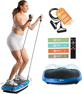 LifePro 3D Vibration Plate Exercise Machine - Dual Motor Oscillation, Pulsation + 3D Motion Vibration Platform | Full Whole Body Vibration Machine for Home Fitness & Weight Loss