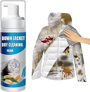 Toulifly Stain Remover Clothing, Dry Cleaner, Dry Cleaner Clothes, Dry Cleaning Clothes, Dry Laundry Spray for Down Jacket, Down Duvet, Nylon Fabric, Polyester Fabric, 200 ml