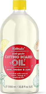 Materialix Cutting Board Oil - lemon, orange & begamot, 1000ml (bottle)