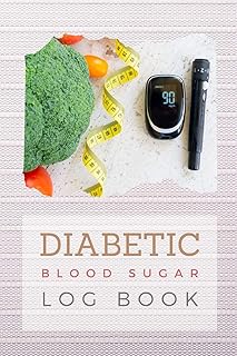 Diabetic Blood Sugar Log Book: 100 pages Daily Blood Sugar Continuous Monitor Book - Tracking of your Blood Glucose Level and Record - Self Test Logbook Pocket Size Journal 6"X9" for Women