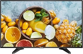 هايكفيجين شاشة FHD 1080P LED مقاس 32 بوصة 16.7 مليون لون 24×7 بدقة عالية مع مكبر صوت مدمج HDMI أسود عدد 9