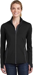 Sport Tek Women's Contrast Full-Zip Jacket