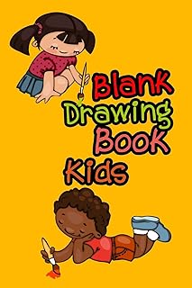 Blank Drawing Book Kids: Lined Notebook Journal To Write In