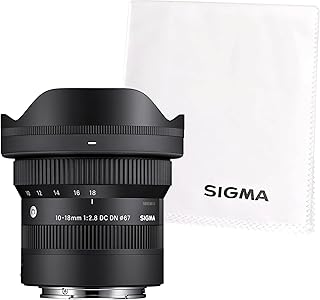 سيجما 10-18mm F2.8 DC DN | C Sony E. يتضمن قطعة قماش تنظيف سيجما