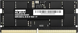 كليف ذاكرة RAM DDR5 16GB (1x16GB) 5600MHz CL46 1.1 فولت SODIMM لاب توب شريحة اس كيه هاينكس (KD5AGSA80-56G460A)