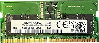 ذاكرة 018 سعة 8 جيجابايت DDR5 بيرنت من اي اس تي كومبيوترز بتردد 4800mhz نوع سوديم PC5-38400 CL40 1Rx16 1.1 فولت و262 دبوس سوديم للالعاب المنزلية والكمبيوتر المحمول والنوت بوك (M425R1GB4BB0-CQK)