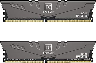 وحدة ذاكرة RAM DDR4 سعة 10L 16GB 2 × 8GB 3200MHz PC4 25600 CL16 من تي كرييت اكسبرت TTCED416G3200HC16FDC01 تيم جروب يو دي اي ام، تي كرييت اكسبرت يو دي اي ام ام