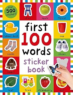 First 100 Stickers: Words: Over 500 Stickers