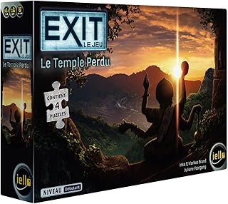 Exit Puzzle "The Temple Perdu FR Iello"