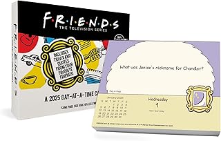 2025 Friends Day-at-a-Time Box Calendar