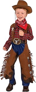 Bristol Novelty Multicolor Little Wrangler Costume for Kids - (5-6 years) 1 Set - Perfect for Pretend Play and Dress-Up Parties