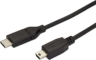 ستارتيك. كيبل USB C الى ميني من كوم - 6 قدم / 2 متر - M/M - 2.0 - سلك صغير - بي - نوع Usb2cmb2M لحاسوب شخصي