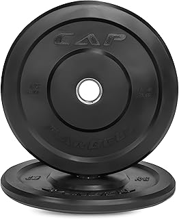 CAP Barbell Rubber Olympic Bumper Plate | Multiple Options/Colors