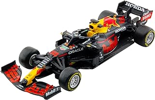 لعبة سيارة ماكس فيرستابين بمقياس 1/43 من بوراجو ريد بول F1#33 2021، 38055، أزرق