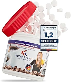 200 Cleaning Tablets 2 g for Fully Automatic Coffee Machines & Coffee Machines - Only 8 Cents per Cleaning - Compatible with Jura, Siemens (also EQ Series), Philips, Saeco, Melitta, Krups, Bosch,