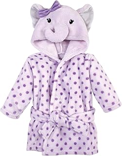 Hudson Baby Unisex Baby Plush Animal Face Bathrobe