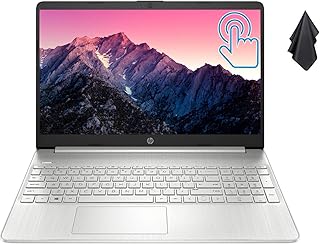 أحدث كمبيوتر محمول 2021 HP Pavilion ، شاشة 15.6 بوصة عالية الدقة تعمل باللمس ، معالج Intel Core i3-1115G4 من الجيل الحادي عشر (يصل إلى 4.1 جيجاهرتز ، Beats i7-8550U) ، عمر بطارية طويل ، نظام Win 10 ،