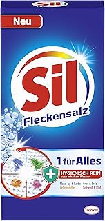 Sil 1 for All Stain Salt, Stain Remover, hygienically Pure Even in Cold Water, 500 g