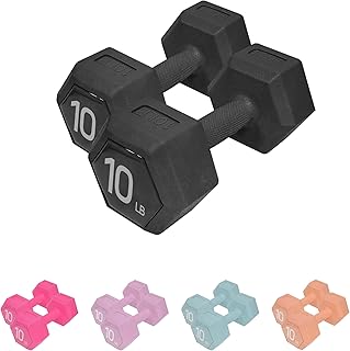 ZTTENLLY Dumbbell Sets - 5/10/15/20/25/36 lb Dumbbells Pair Hand Weights Set of 2 - Easy Grip - Free Arm Weights for Men and Women, Home Gym Exercise Equipment for Workouts Fitness Strength Training