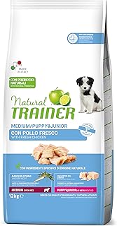 TRAINER Natural Puppy Medium Junior KG. 12 Dry Food For Dogs