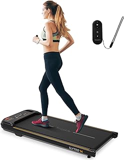 SereneLife Portable Treadmill 2.5HP Walking Pad - Digital Jogging Machine with Shock Absorption, Remote Control Speed Control, Pre-Set Training Modes, LED Display for Workout Progress