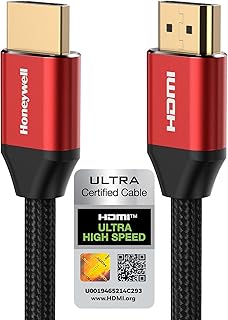 كيبل HDMI اصدار 2.1 فائق السرعة 8 كيه مع ايثرنت طوله 3 متر، من هوني ويل