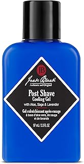 Jack Black Post Shave Cooling Gel - Clear After Shave Gel for Men, Men’s Aftershave Gel, Natural Ingredient Razor Burn & Skincare