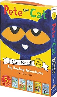 Pete The Cat: Big Reading Adventures: 5 Far-Out Books In 1 Box!: A Box of 5 Groovy Books