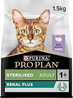 Proplan Dry Cat Food Sterilised Cat Turkey, Brown, 1.5 Kg, 12369074