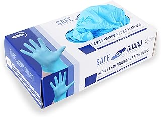 Safeguard unisex-adult Nitrile Gloves