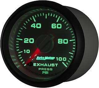 Auto Meter (8595) Dodge Match 2-1/16" 0-100 PSI Full Sweep Electric Exhaust Pressure Gauge