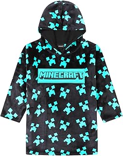 Creeper Fleece Hoodie for Boys Black