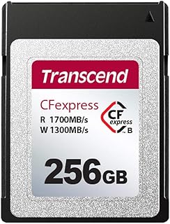 ترانسيند بطاقة ذاكرة TS256GCFE820 CFexpress 820 نوع B لالتقاط الفيديو بدقة 4K