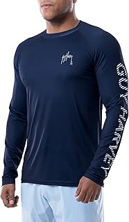 Guy Harvey Men's Raglan Sleeve Sun Protection Top