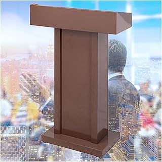 Lectern Podium Stand, Lectern Podium Stand, Lectern Podium Stand,Lectern Podium Stand,Metal Podium Stand, Professional Lectern with Wide Reading Countertop, Portable Ch(