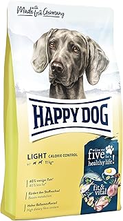 Happy Dog Supreme Fit And Vital Light Calorie Control Dog Dry Food 12 Kg, Light Brown, 60771