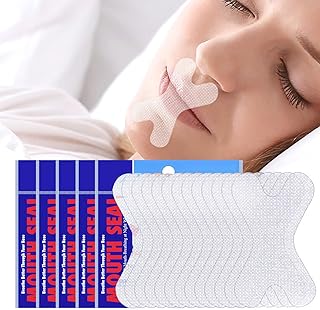 AUXHCYL Mouth Plasters Pack of 180, Aid Against Snoring and Better Sleep, Mouth Tape for Improving Sleep Quality, Less Mouth Breathing and Snoring