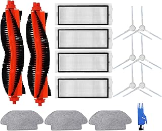 مجموعة قطع غيار بديلة لمكنسة شاومي مي روبوت 2 اس / ممسحة بي/موب برو فيومي V3 فيومي اس اي روبوت من زيبولشجت STYJ02YM XMSTJQR2S