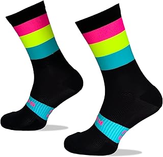 IRREVERENT Laufsocken - Kompressiv, Blasenverhindernd, Feuchtigkeitsableitend, Gepolstert - CrossFit, Fitnessstudio.