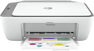 HP طابعة ديسك جيت 2720e الكل في واحد - نفث حبر ملون - 6 اشهر من الحبر الفوري متضمنة HP + (نسخ ضوئي، مسح ضوئي، طباعة، واي فاي)، من اتش بي، حقن للحبر